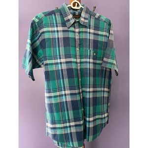 Vintage Eddie Bauer Short Sleeve Button Up